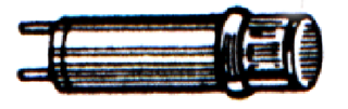 INDICATOR 6V 7MM CLR PRESS PIN