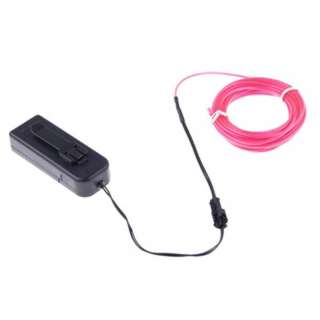 EL WIRE PINK 2.3MM 3M WITH 3V