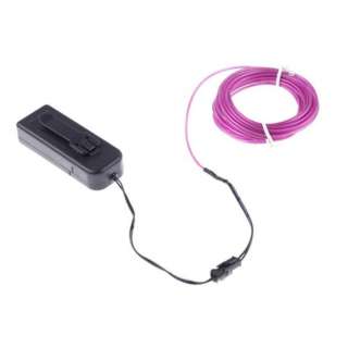 EL WIRE PURPLE 2.3MM 3M WITH 3V