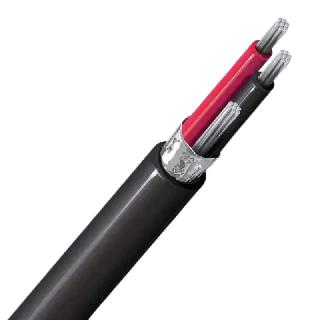 CABLE 2C 22AWG STR SHLD 60FT FT4 300V 75C BLKSKU:275705
