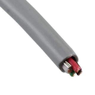 CABLE 2C 22AWG SHLD + 2C 22AWG UNSH 20FT CMR 300V 75C GRYSKU:275716