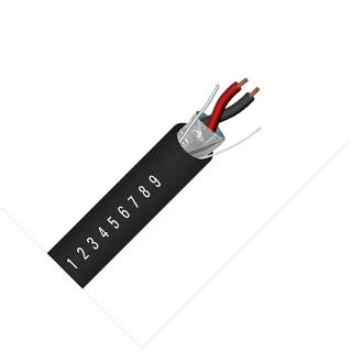 CABLE 2C 22AWG STR SHLD 470FT CMP BLKSKU:275730