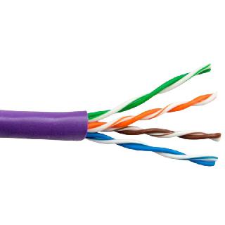CABLE CAT5E CM STR PUR 1000FT UTP 4P/24AWG 350MHZ
SKU:271260