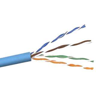 CABLE CAT5E FT4 SOL BLU 1000FT UTP 4P/24AWG 350MHZSKU:247430