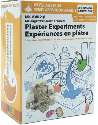 PLASTER EXPERIMENTS MIX WAIT DIG 4 SCIENCE EXPERIMENTSSKU:253545