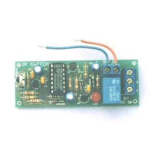 IR REMOTE TOGGLE SWITCH USE ANY TV/VIDEO REMOTE TO TURN ON/OFF
SKU:231659