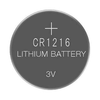 BATTERY LITHIUM 3V CR1216 SKU:260660