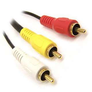 RCA CABLE ASSY M/MX3 18FT GOLD THIN CABLESKU:181767