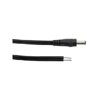DC POWER CABLE ASSY 2.1MM PL TO WIRE LEADS 6FTSKU:251996