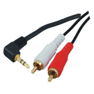 AUDIO CABLE 3.5 STEREO PL RA RCA