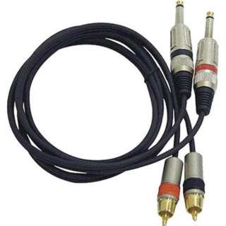 AUDIO CABLE 2X6.3MON PL-2XRCAPL