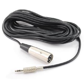 XLR CABLE 3PL-3.5 STEREO PL 15FT 
SKU:250150