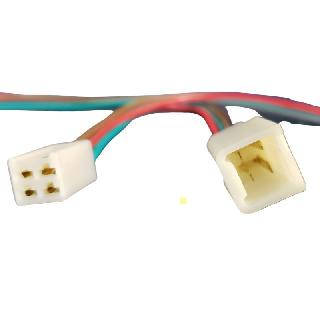 AUTO QUICK 4P CONN CABLE ASSY MALE/FEMALE 9IN LONG
SKU:267105