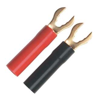 SPADE TERM SNAP RED/BLK 12-10AWG GOLD ID:6MM WIDTH 12MM