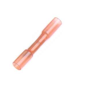 BUTT CONN HEAT SHRINK RED 22-18 AWG WITH ADHESIVE 300VOLTSKU:249021