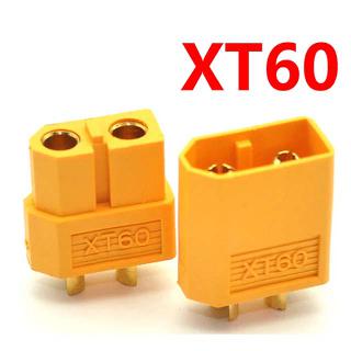 CONNECTORS XT60 MALE AND FEMALE SET FOR RC LIPO BATTERIESSKU:261027