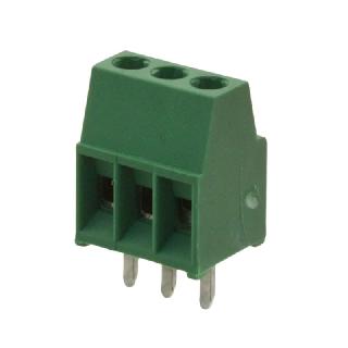 TERM BLOCK 3P PCST 2.54MM 18-30 AWG 6A/125V GRN SIDE ENTRYSKU:274516