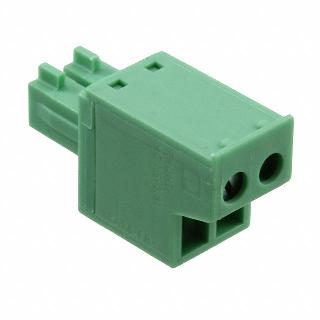 TERM BLOCK 2P FEM PLUG 3.81MM 16-30awg 8a/300v 10mm wide