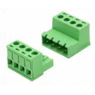 TERM BLOCK 4P FEM/MALE RA 5.08MM PLUGGABLE SETSKU:273437