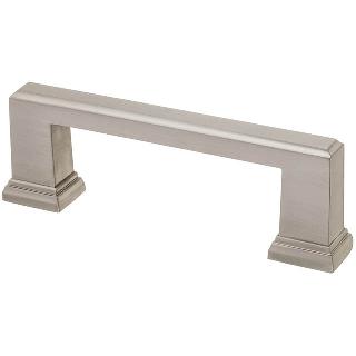 HANDLE FOR CABINET 3X3.75IN SATIN NICKLE FINISHSKU:253154