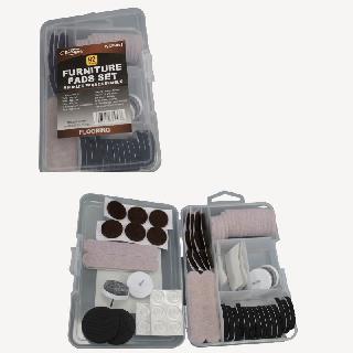 FEET CLEAR & FELT ROUND & RECTAN FURNITURE PADS SETSKU:273249