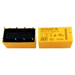 RELAY DC 5V 2P2T 1A 8P PCMT 1A/120VAC/24VDC
SKU:273366