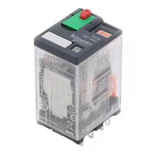 RELAY AC 120V 4P2T 6A 14P SOL