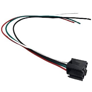 RELAY SOCKET AUTO 4P WITH WIRES 
SKU:264003
