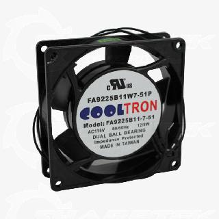 FAN AC 115V 3.6X1IN BB WITH WIRE