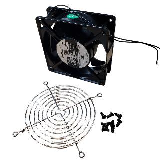 FAN AC 120V 4.7X1.5IN BB WITH 2 WIRES AND FAN GUARD 68CFM 28DB