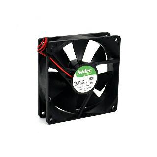 FAN DC 24V 3.6X1IN 100MA WITH 2 WIRE PLASTIC BRUSHLESSSKU:14090