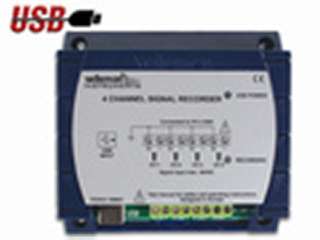 4 CHANNEL RECORDER/LOGGER USB WITH SOFTWARE