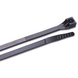 CABLE TIE RELEASABLE BLK 16IN