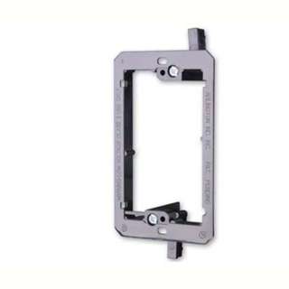 WALL PLATE MOUNTING BRACKETS SINGLE FITS INTO 1/4-1IN DRYWALLSKU:235404