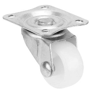 CASTER PLASTIC 0.5(W)X1(D)IN