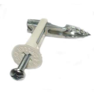 ANCHOR DRILLER TOGGLE 1/8X2IN DRYWALL 90LBS W/SCREW 6PCS/SETSKU:236977