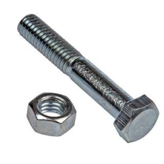BOLT HEX 3/8-16X3IN WITH NUTS SET OF 2PCSSKU:238619