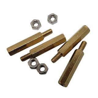 STANDOFF WITH NUT M3 10MM METAL HEX - 4 SETSSKU:274929