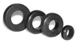 GROMMET RUBBER RND 9.5X6X6MM 3/8IN CHASSIS HOLESKU:170032