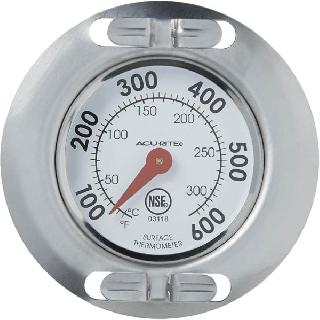 THERMOMETER FOR GRILL SURFACE 50F TO 600F TEMP RANGE
SKU:270796