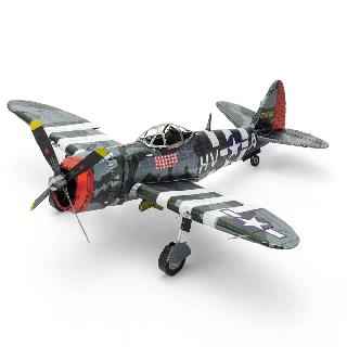 P-47 THUNDERBOLT METAL EARTH 3D METAL MODEL KIT