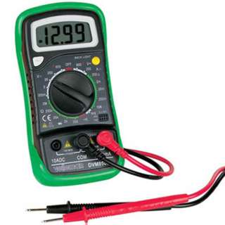 MULTIMETER DIGITAL 10A W/BASIC HFE/DATA HOLD MINI SIZE Stock Number: MJHD-812 $18.95