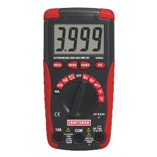 MULTIMETER DIGITAL AUTO 10A