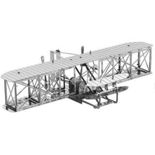WRIGHT BROTHERS AIRPLANE METAL EARTH 3D LASER CUT MODELSKU:237424