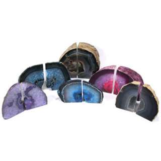 AGATE SLAB ON STAND ASSORTED COLOURSSKU:231126