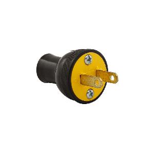 AC PLUG 2POS 15A 125V RUBBER BLK 
SKU:272571