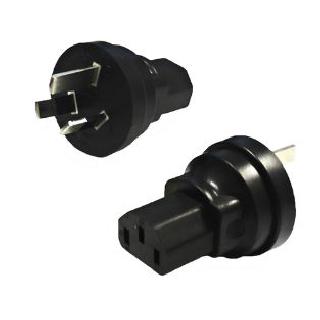 AC ADAPTER AUS PLUG TO C13 JACK AUSTRALIAN 3PIN MALR TO C13 FEMSKU:274615