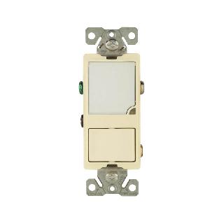 ELECTRICAL RECEPTACLE 1POS LED NIGHT LIGHT DIMMABLE IVORY
SKU:267495