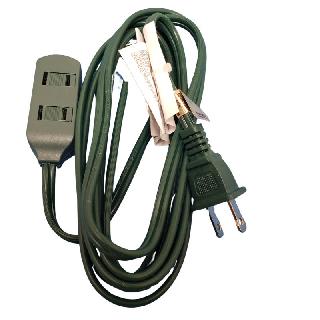 EXTENSION CORD 2/16 9FT GRN 3 OUTLET SPT-2 13A 125V
SKU:269361