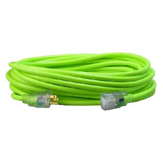 EXTENSION CORD 3/10 100FT GREEN